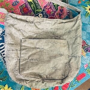 Merona Gray Crossbody Bag